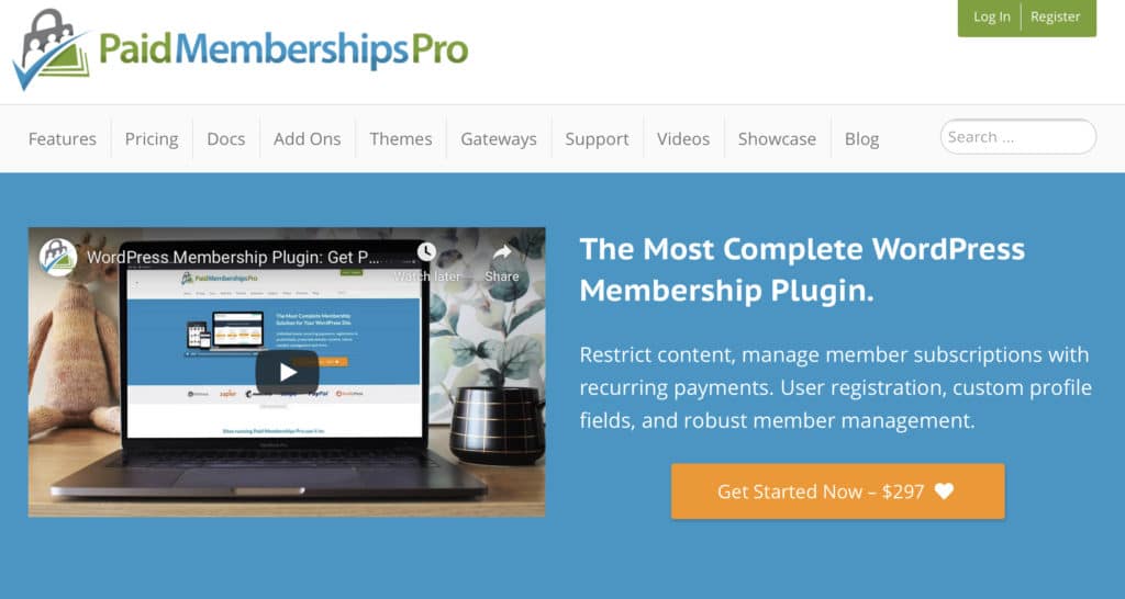 Paid Membership Pro