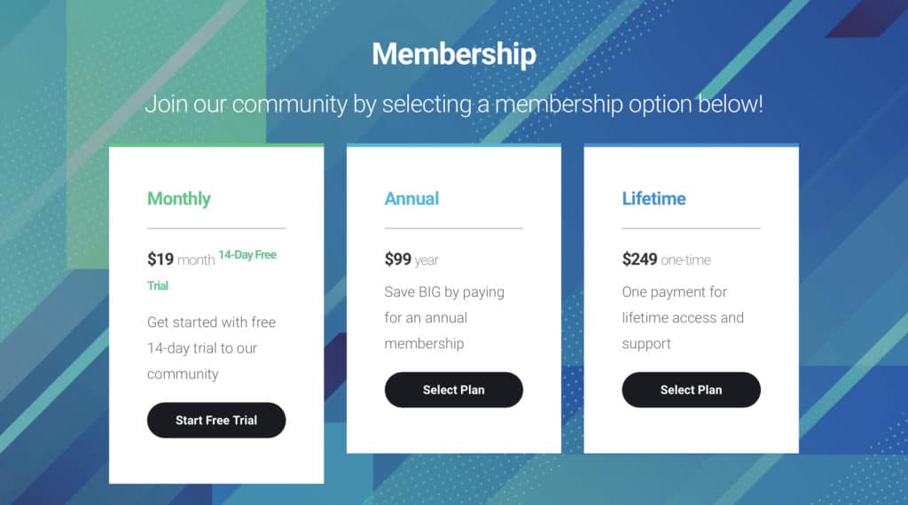 Membership Tiers