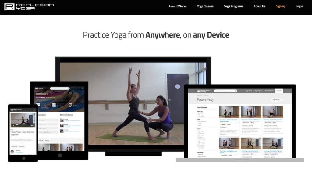 Yoga Membership Website