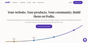 Podia Online Course Platform Review for Memberships